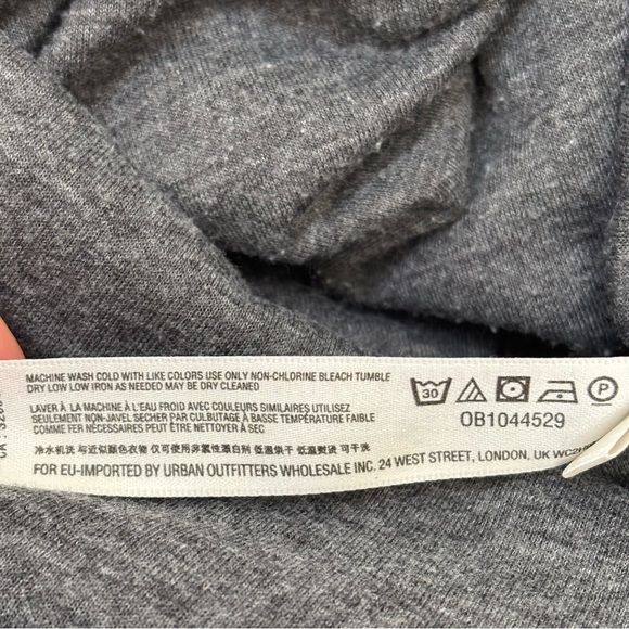 Free People Beach Bicoastal Jogger Jumpsuit Charcoal Heather Gray Size Medium - Picture 15 of 15